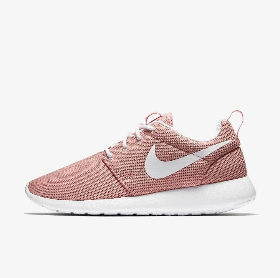 light pink roshe runs
