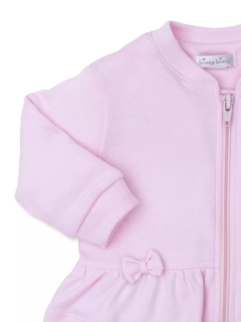 Kissy Kissy Baby Girl's 2-Piece Peplum Bomber Jacket &amp; Joggers Set 3
