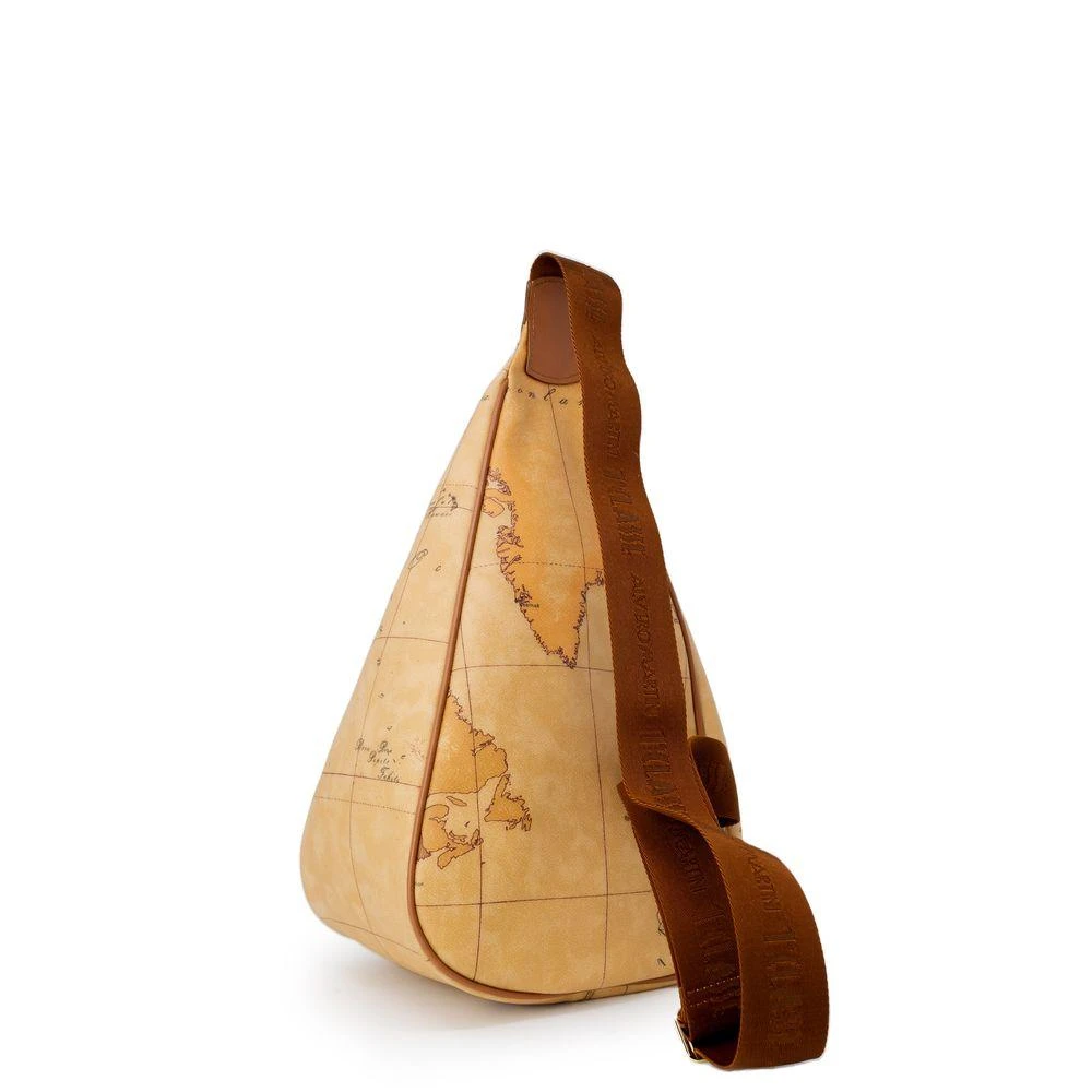 Alviero Martini Prima Classe Brown Cotton Backpack 2
