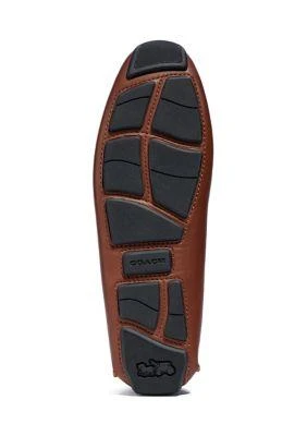 Coach Leather Coin Driver Loafers 5