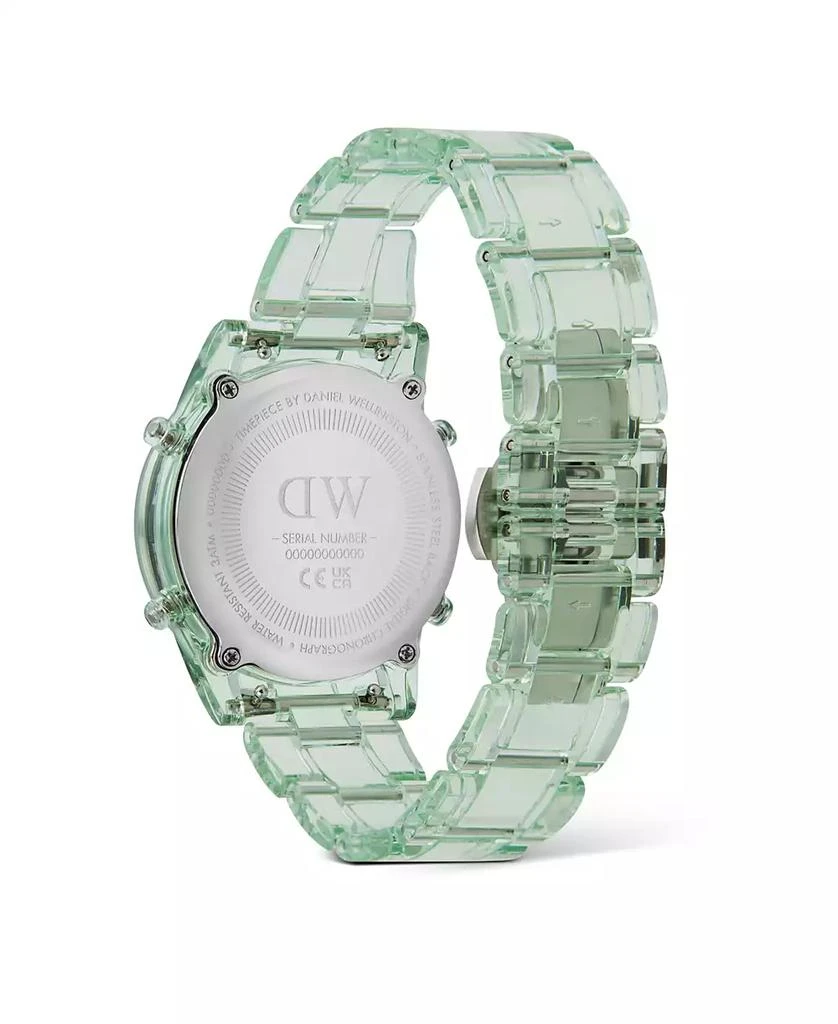 Daniel Wellington Women's Chronograph Green Plastic Watch, 36mm 3