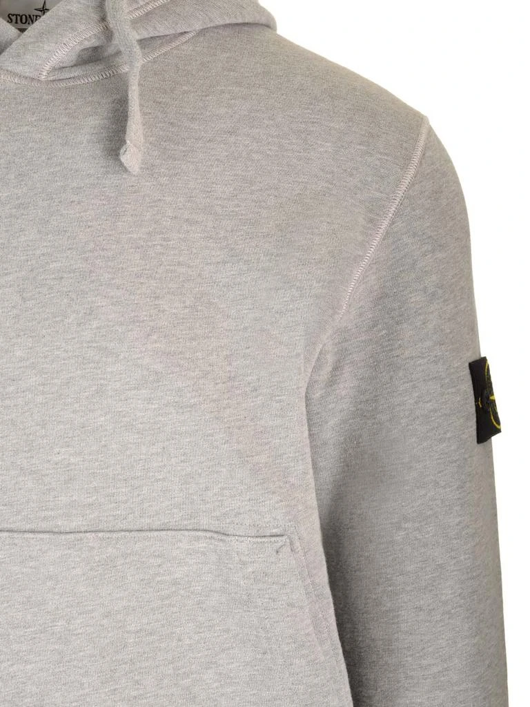 Stone Island Grey Hoodie 4