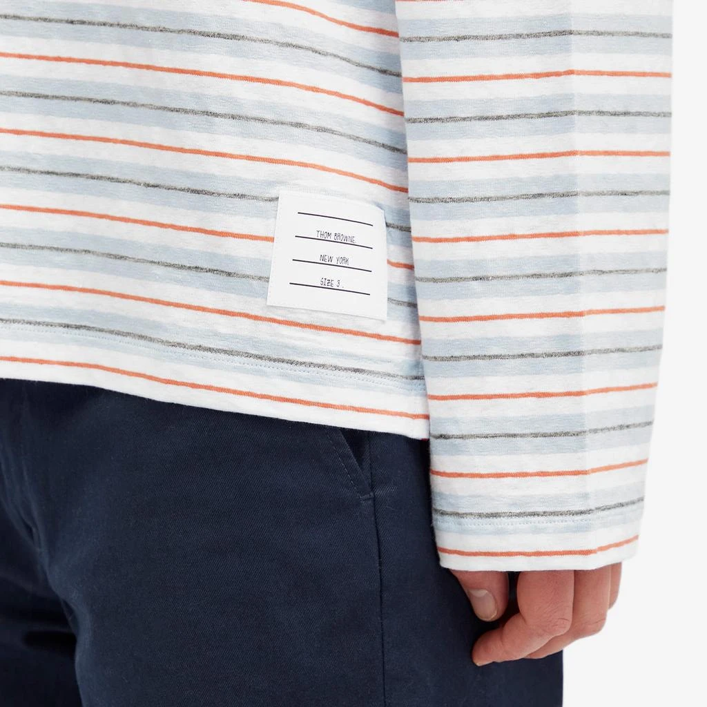 Thom Browne Thom Browne Striped Rugby Fit Polo 5