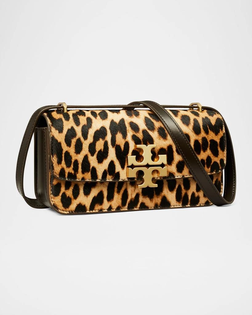Tory Burch Eleanor Small Convertible Leopard Calf Hair Shoulder Bag 2