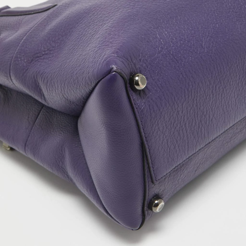 Coach Coach Purple Leather Large Borough Tote 12