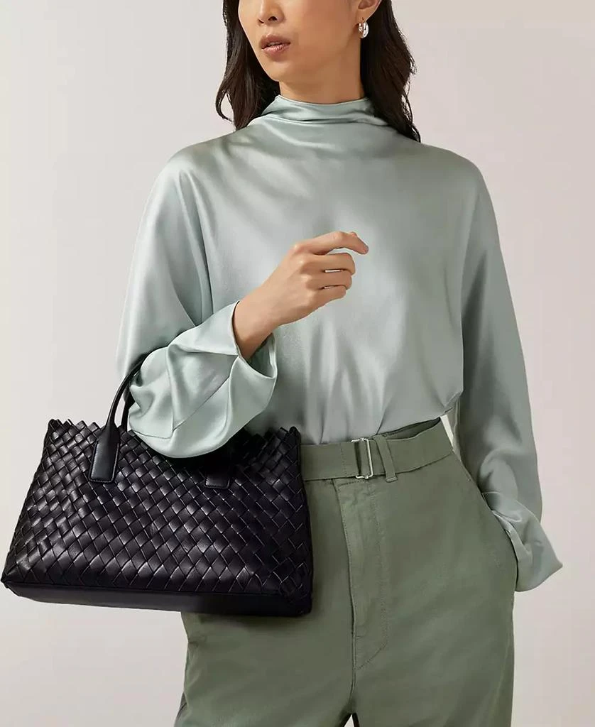 Radley Goswell Weave Medium Open Top Satchel 2