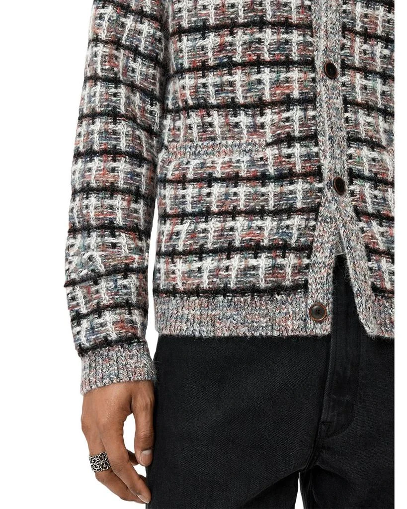 John Varvatos Textured Cardigan Sweater 5