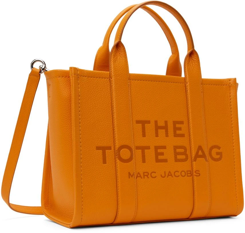 Marc Jacobs Orange 'The Leather Medium' Tote 2