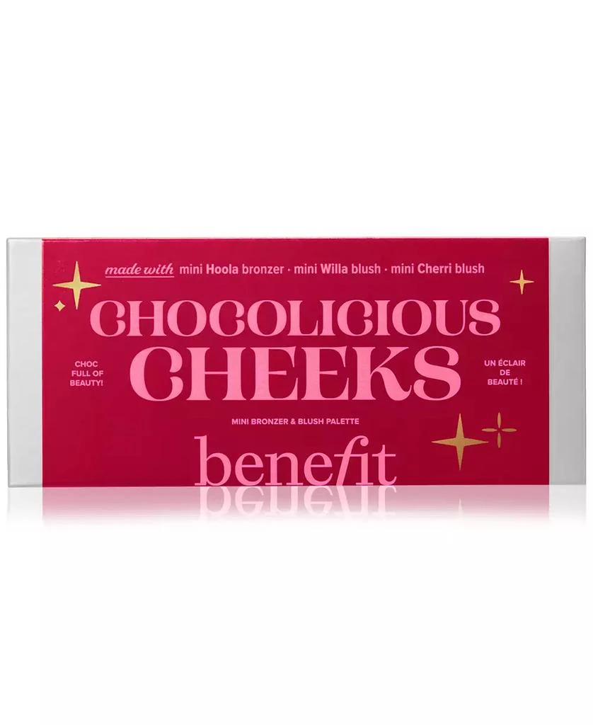 Benefit Cosmetics Chocolicious Cheeks Mini Bronzer & Blush Palette 1