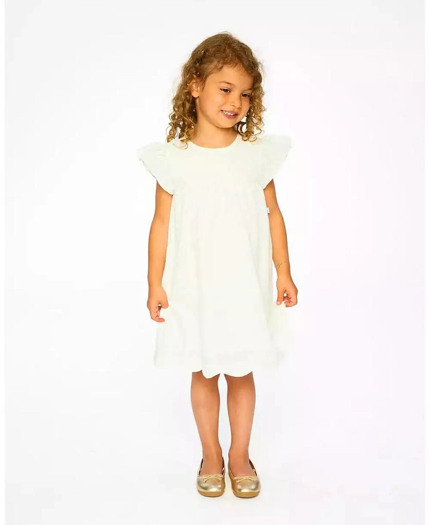 Deux par Deux Toddler Girls Printed Poplin Dress 2