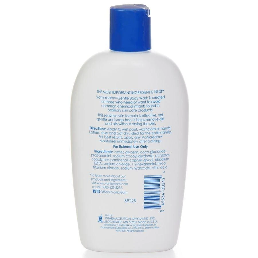 Vanicream Gentle Body Wash Fragrance Free 3