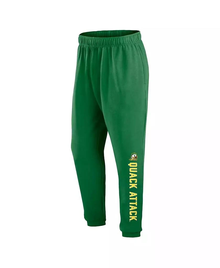 Fanatics Men's Green Oregon Ducks Chop Block Fleece Sweatpants 3