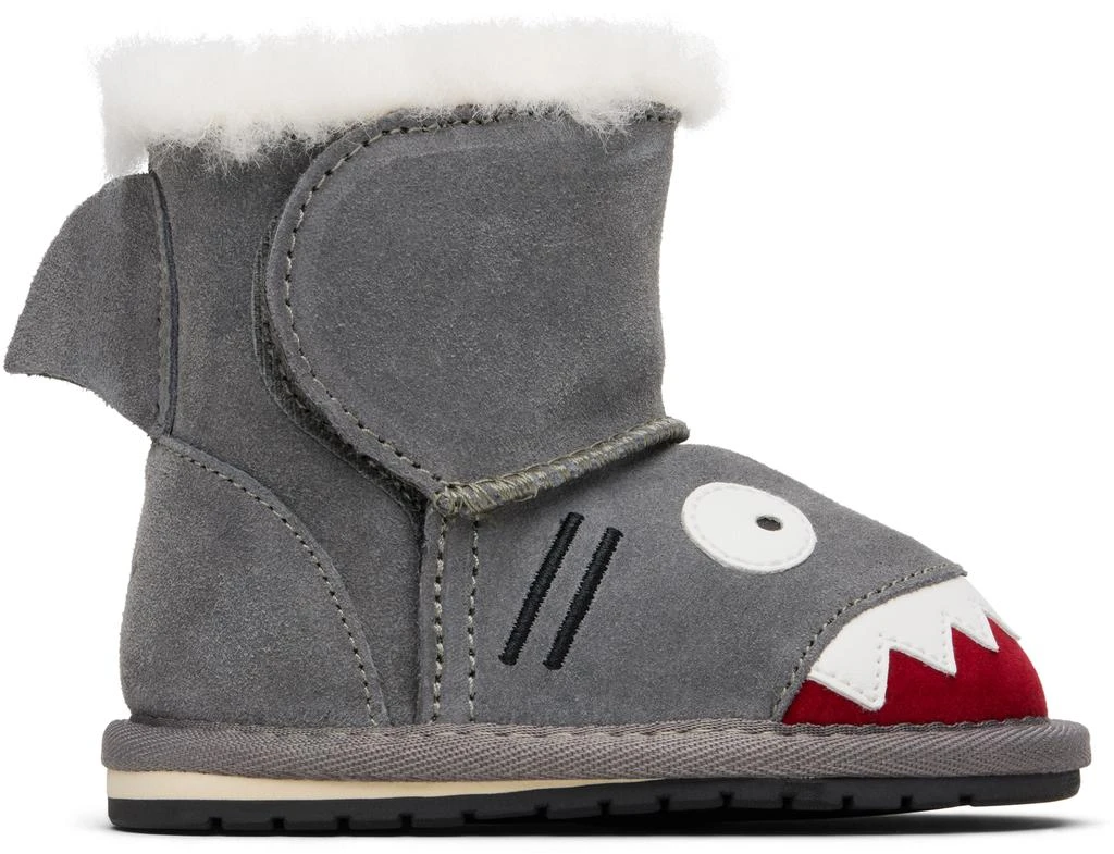 EMU Australia Baby Gray Shark Walker Boots