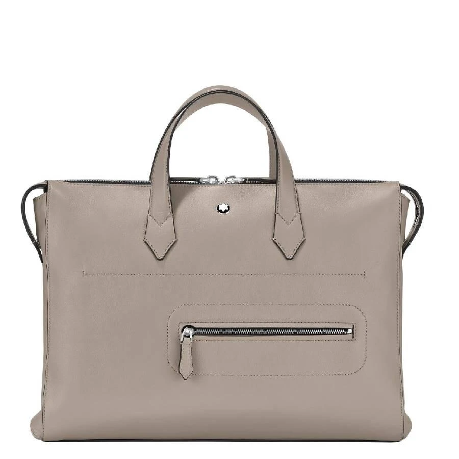 MontBlanc Zipper Leather Briefcase