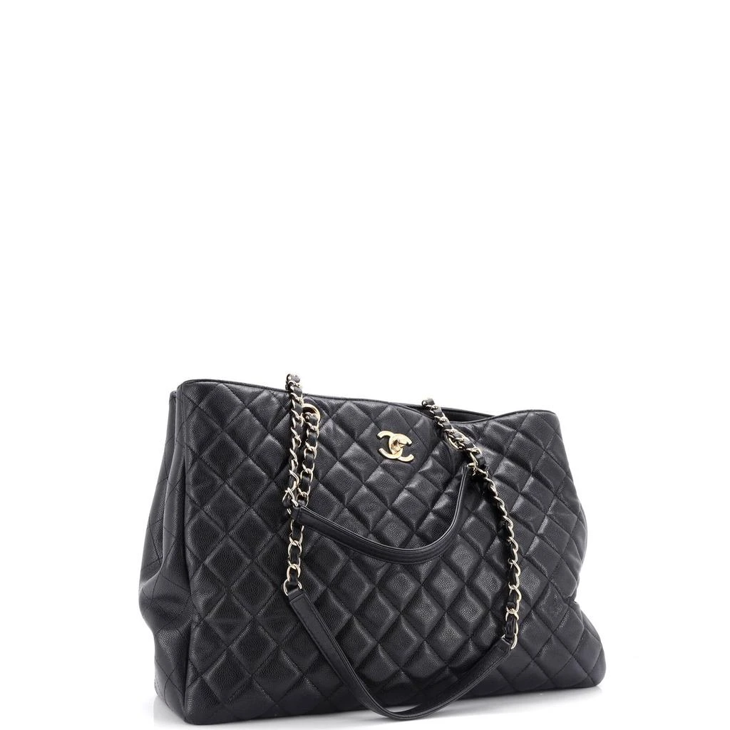 Chanel Classic CC Shopping Tote Quilted Calfskin Large 2