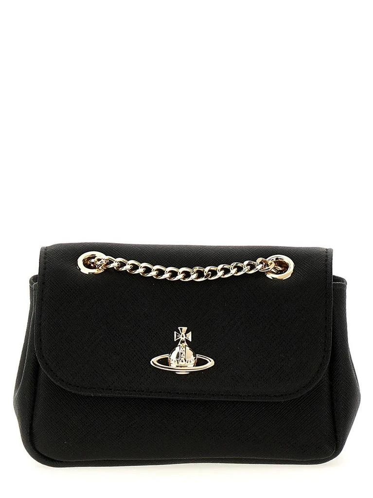 VIVIENNE WESTWOOD VIVIENNE WESTWOOD 'Saffiano Small Purse' crossbody bag 1