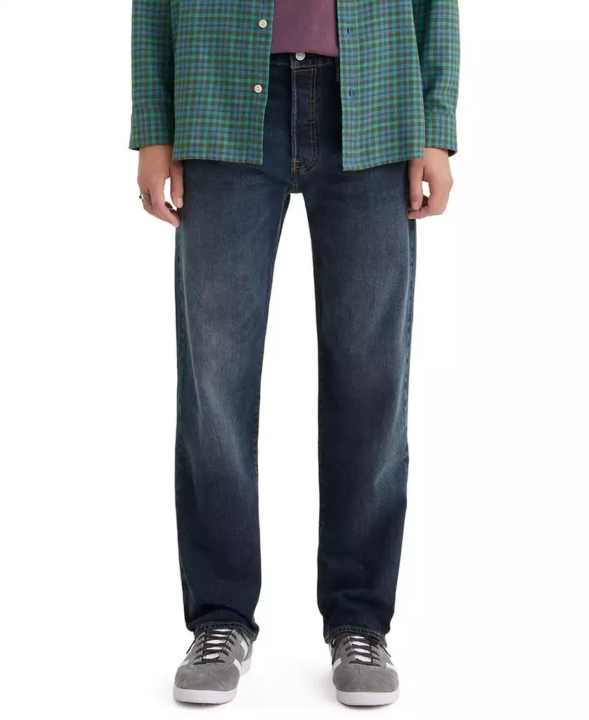 Levi's Men's Original Fit Button Fly Stretch Jeans 2