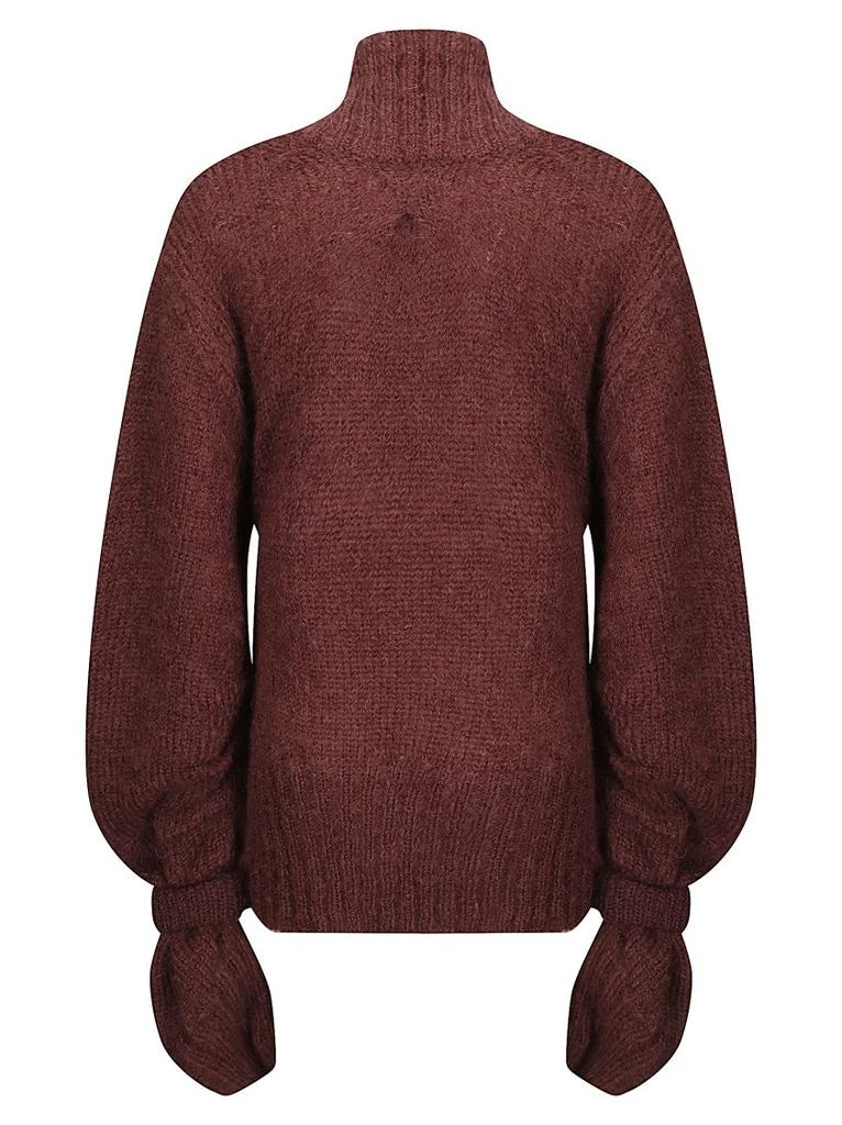 Dries Van Noten Oversized Mohair Wool Cardigan With Wide Collar And Side Ties 2