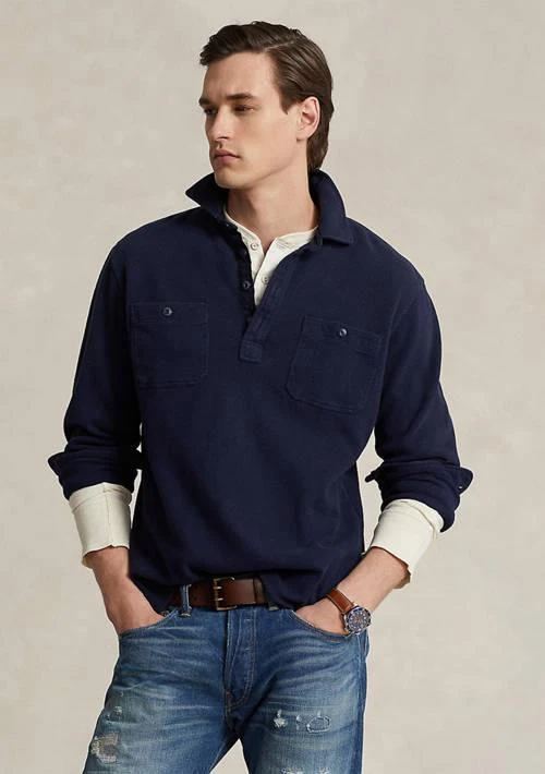 Ralph Lauren Ralph Lauren Classic Fit Moleskin Popover Workshirt 1