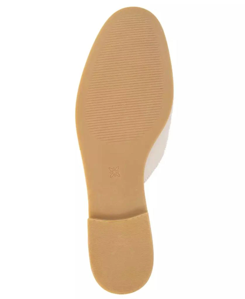 BCBG Women's Zorie Tailored Slip-On Loafer Mules 5