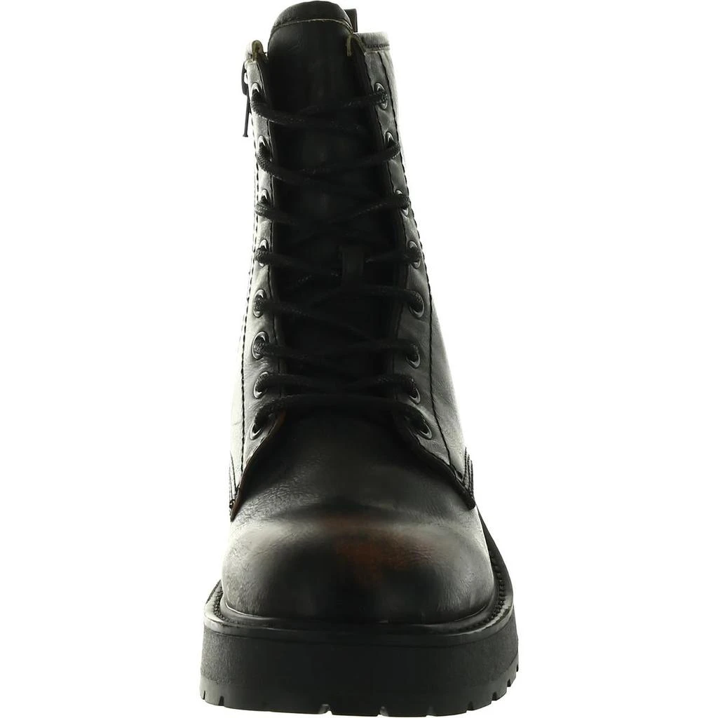 Madden Girl Carra Womens Rhinestone Lug Sole Ankle Boots 3