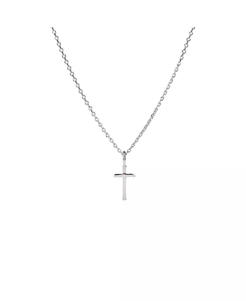 Bearfruit Jewelry 14k Gold Plated Marielle Mini Cross Necklace Holiday Gift Idea.