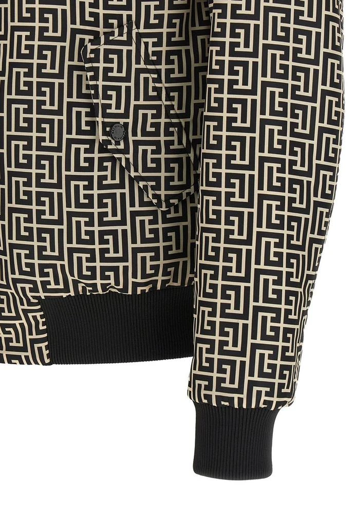 Balmain Balmain Monogram Reversible Bomber Jacket 5