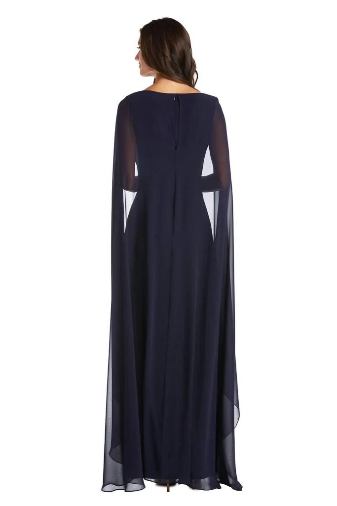 R&M Richards R&M Richards - Chiffon Duster Cape Gown 2