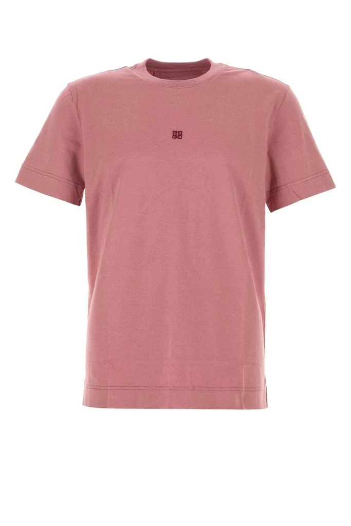 Givenchy DARK PINK COTTON T-SHIRT 1