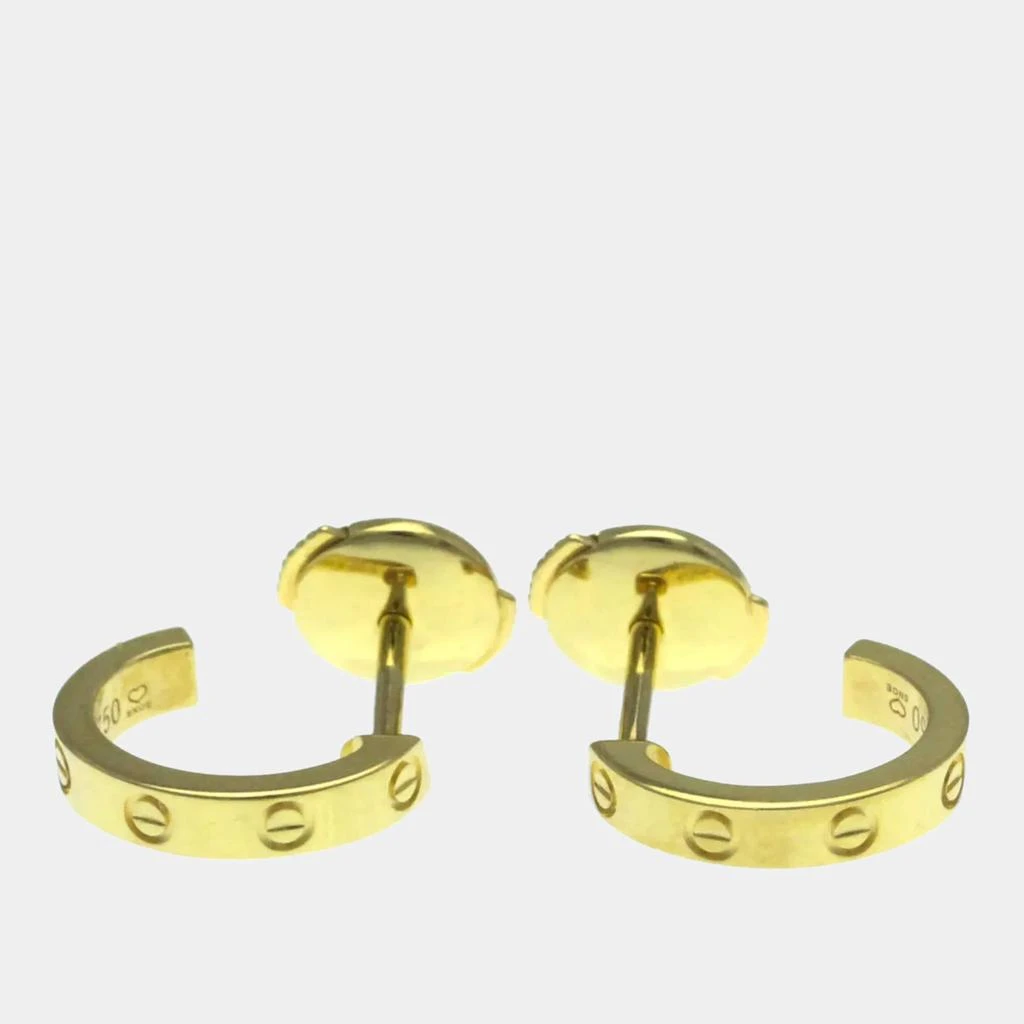 Cartier Cartier Love 18K Yellow Gold Baby Love Earrings 3