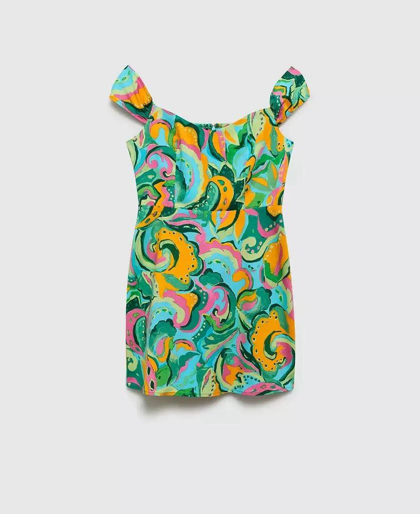 Mango Women's Printed Short Dress 4