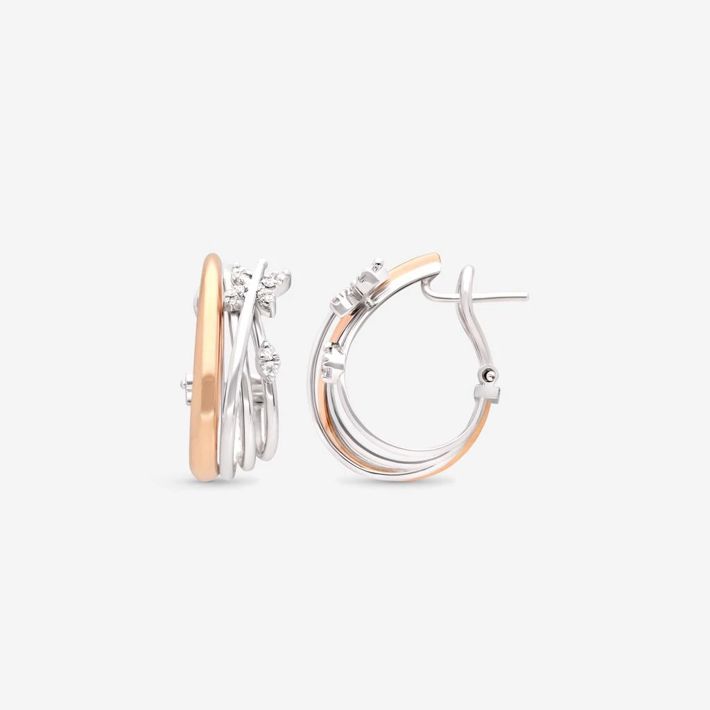 Giloro Giloro 18K Yellow Gold Diamond Earrings 6386A-43 3