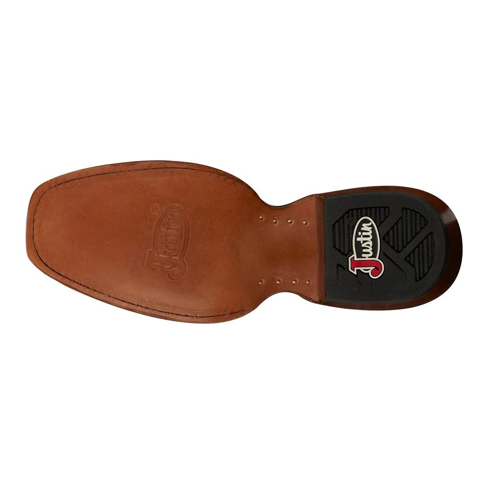 Justin Boots Annie Up Embroidered Square Toe Cowboy Boots 5