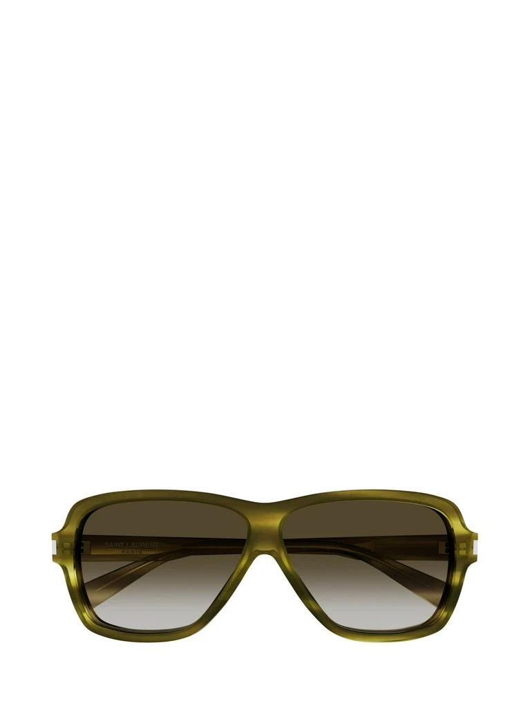 Saint Laurent Eyewear Saint Laurent Eyewear Aviator Frame Sunglasses 1