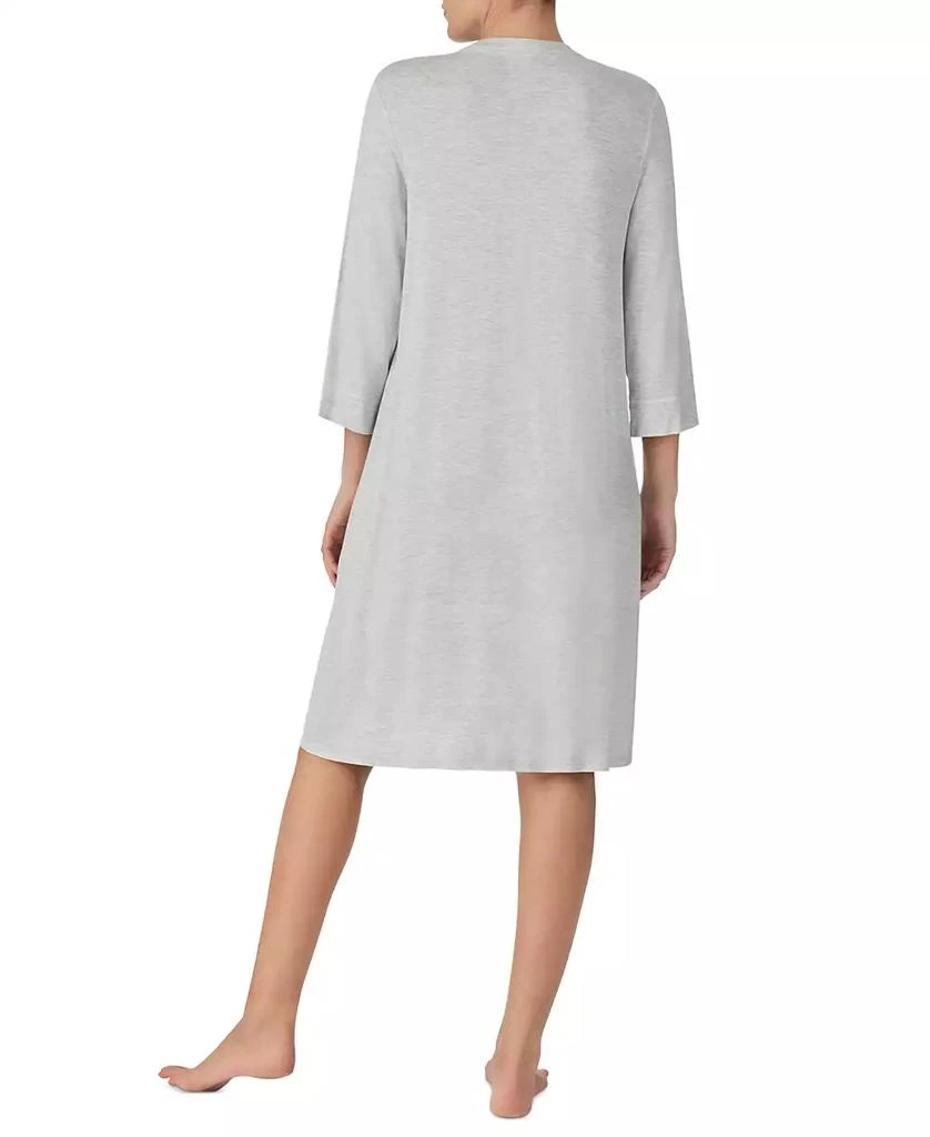 Ellen Tracy Women's Zip-Front 3/4-Sleeve Robe 2