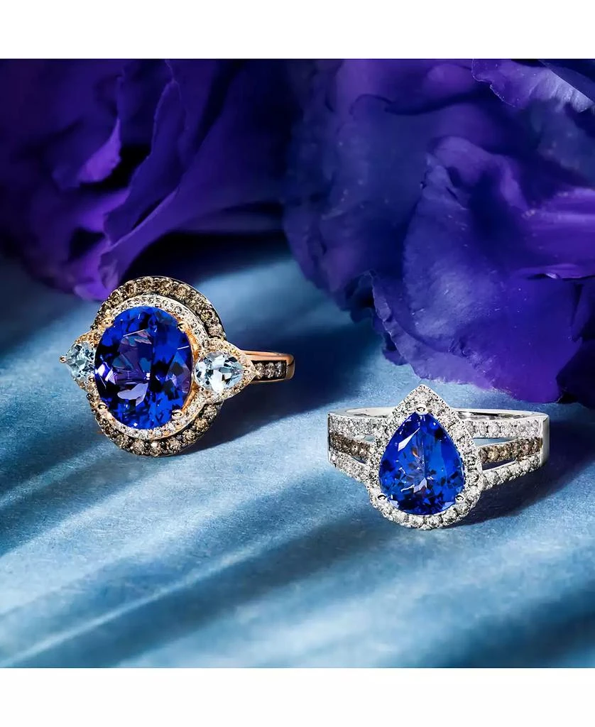 Le Vian Blueberry Tanzanite (2 ct. t.w.) 
Diamond (5/8 ct. t.w.) Ring in 14k White Gold (Also available in 14K Rose Gold and 14K Gold) 3