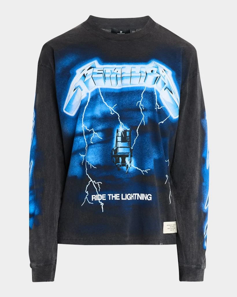Represent Men's Metallica Ride the Lightning T-Shirt 1