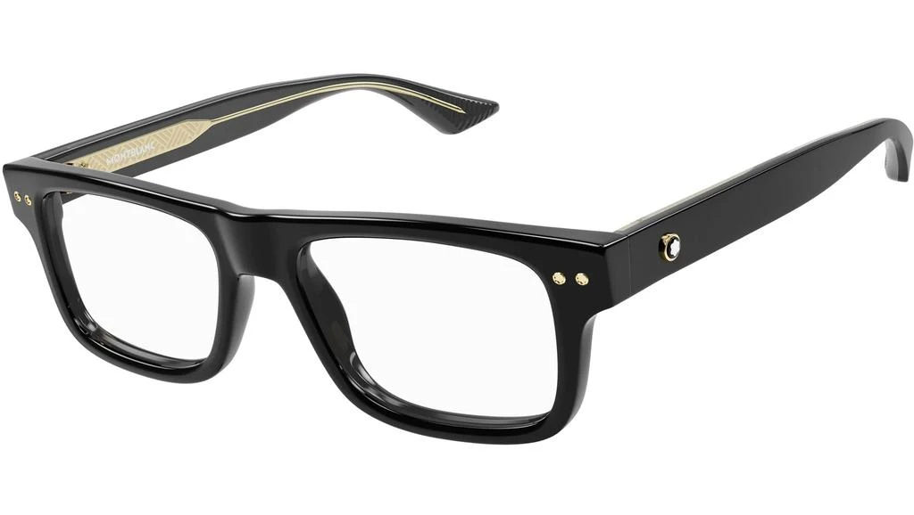 MontBlanc Demo Rectangular Men's Eyeglasses MB0289O 001 53 1