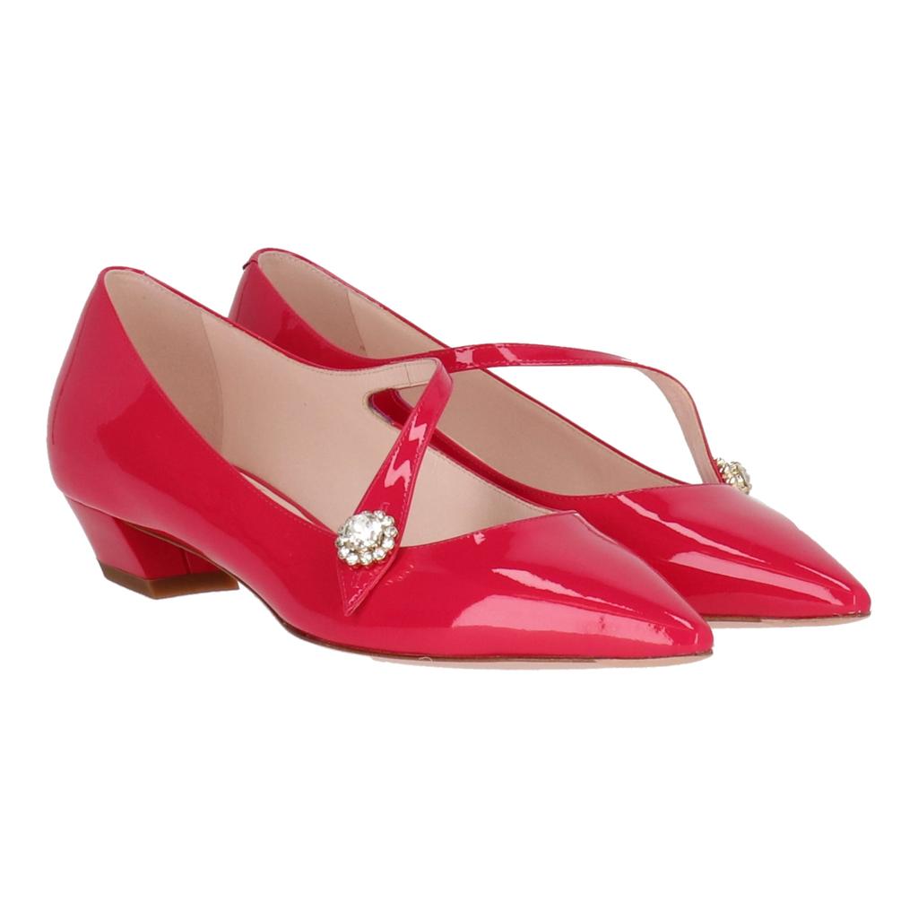 Roger Vivier Womens Orange Heel