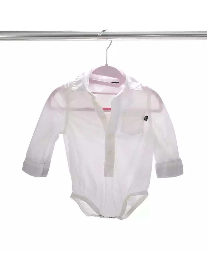 Simplify Kids 12 Pack Collar Saver Ultimate Hangers 17