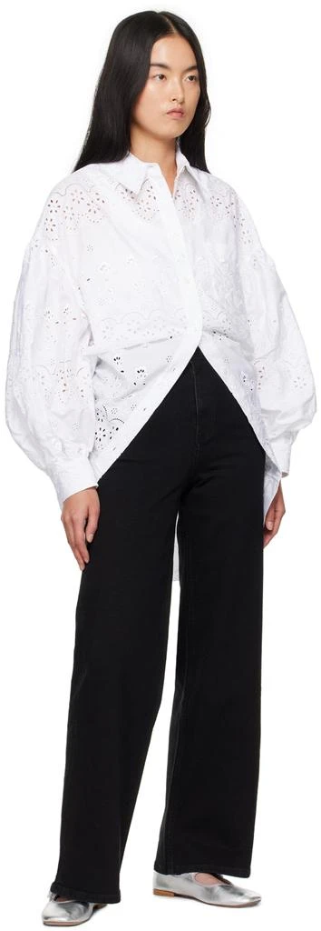 Ganni Black Washed Andi Jeans 4