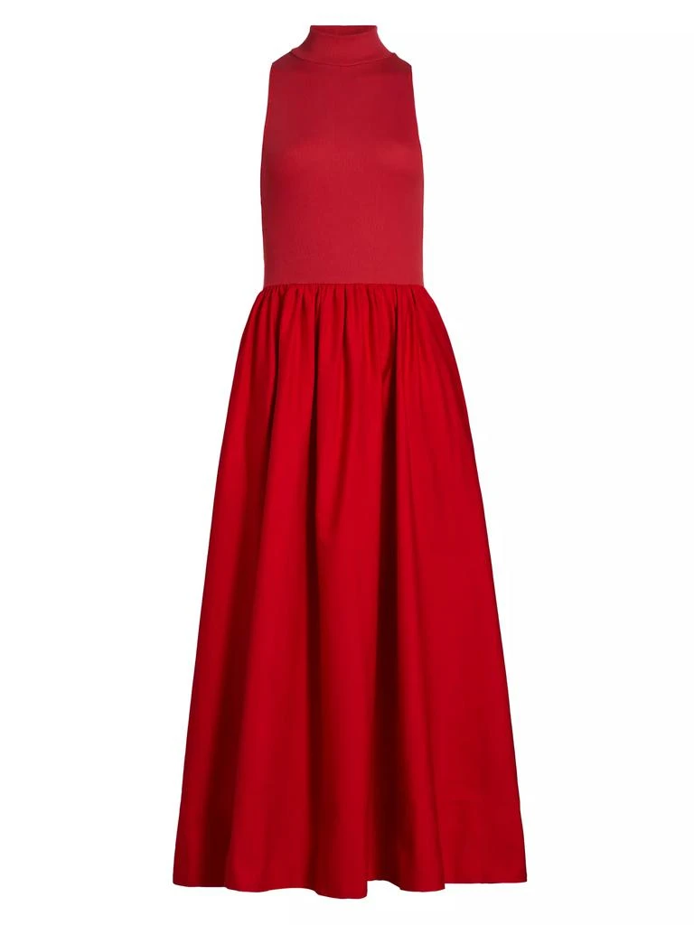 Reformation Sai Fit & Flare Maxi Dress 1