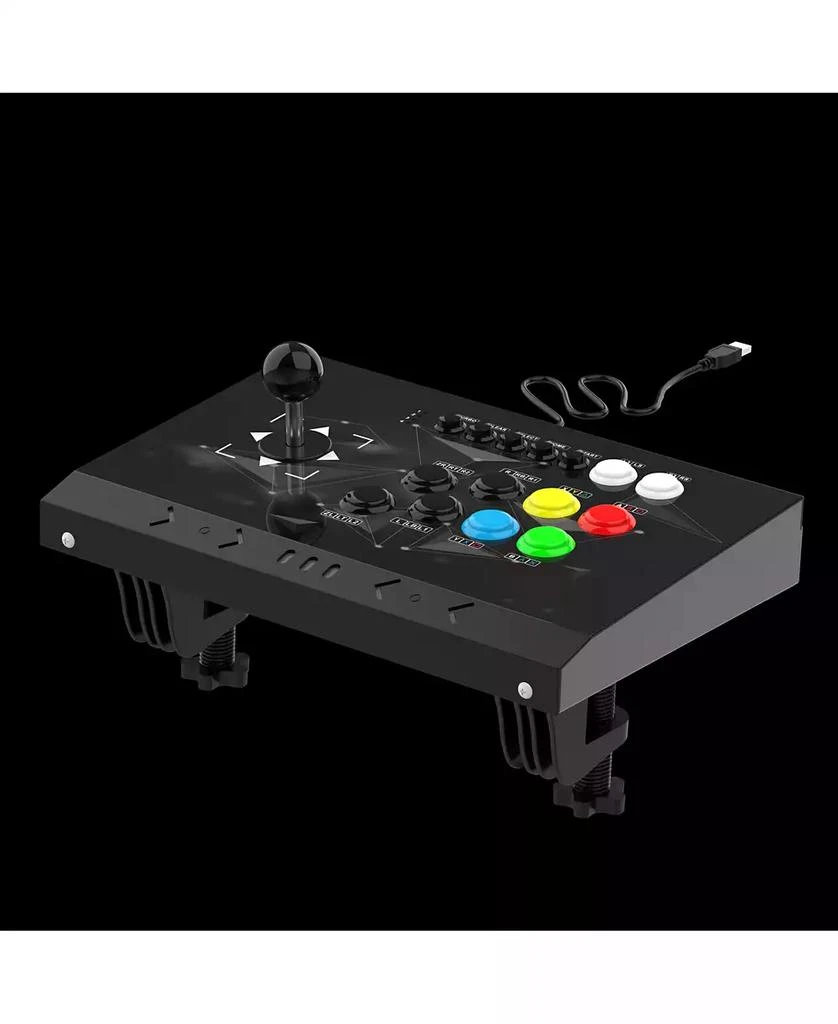DOYO Arcade Stick, Fight Stick with Octagonal Gate - Fight Sticks PC Ultra Moddable - Arcade Fight Sticks Controller - Customize Buttons and Joystick, Suitable for PC / Raspberry Pi / PS3 / Switch / NEO GEO Mini 2