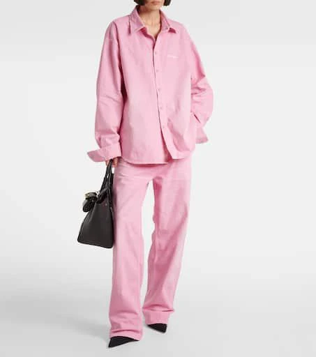 Balenciaga Oversized cotton shirt 2