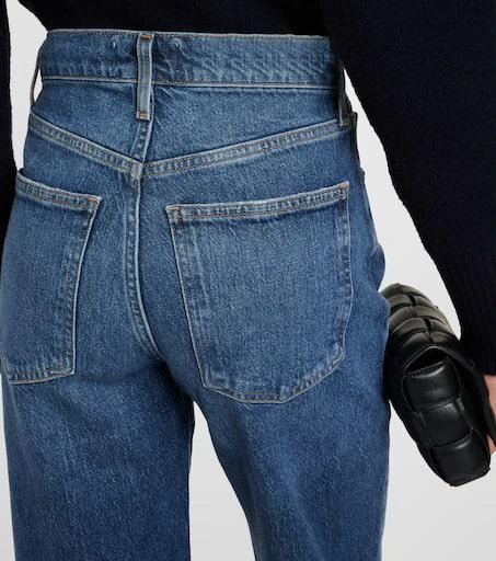 AGOLDE Harper mid-rise straight jeans 6