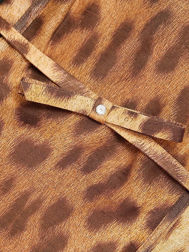 Zimmermann Crush Fit & Flare Minidress 7