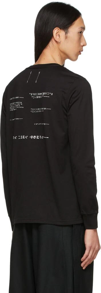 TAKAHIROMIYASHITA TheSoloist. Long Sleeve Geometric Morse Code T--Shirt 3