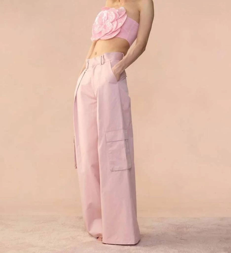 Cynthia Rowley Cynthia Rowley - Marbella Cotton Cargo Pant 3