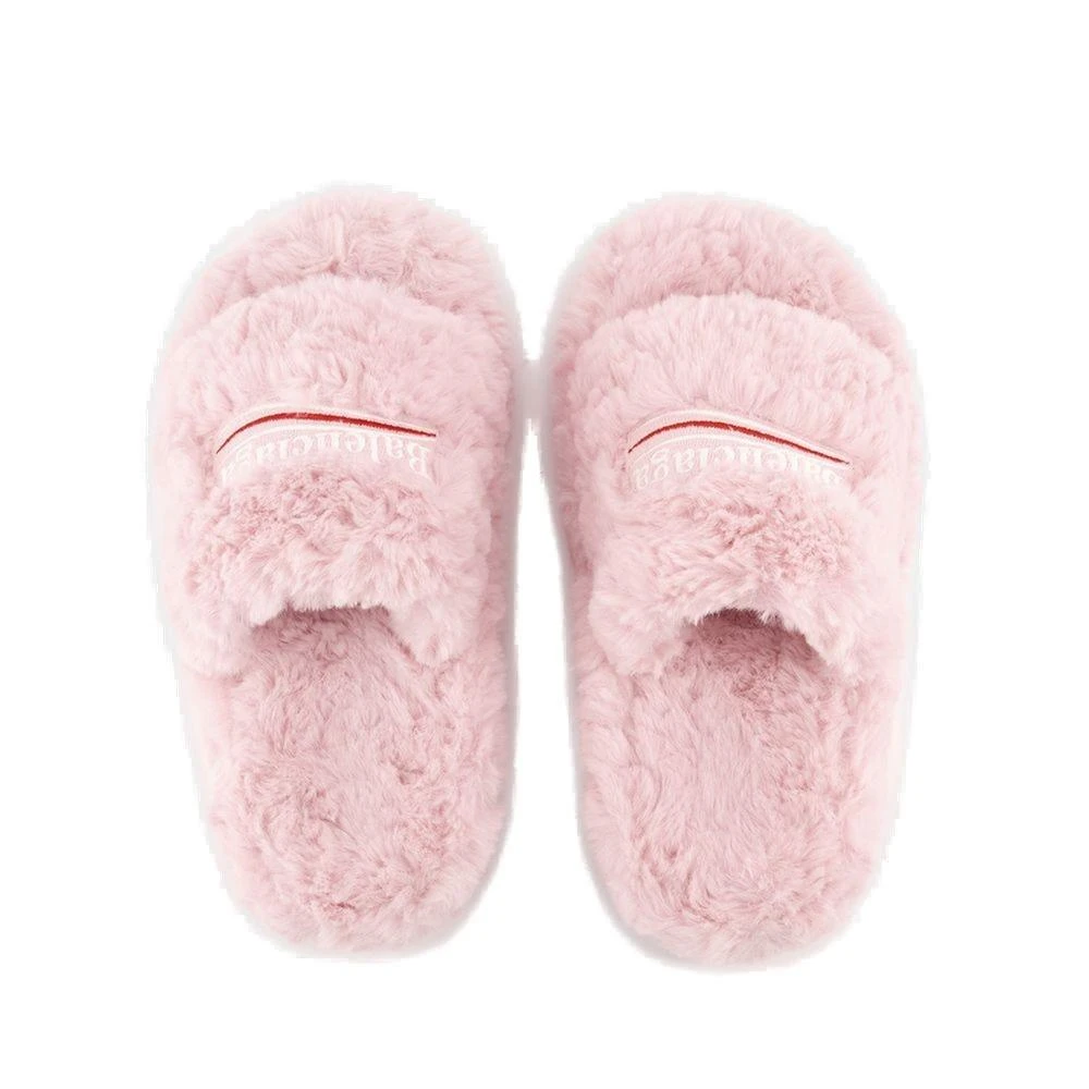 Balenciaga Balenciaga Political Furry Platform Sandals 4