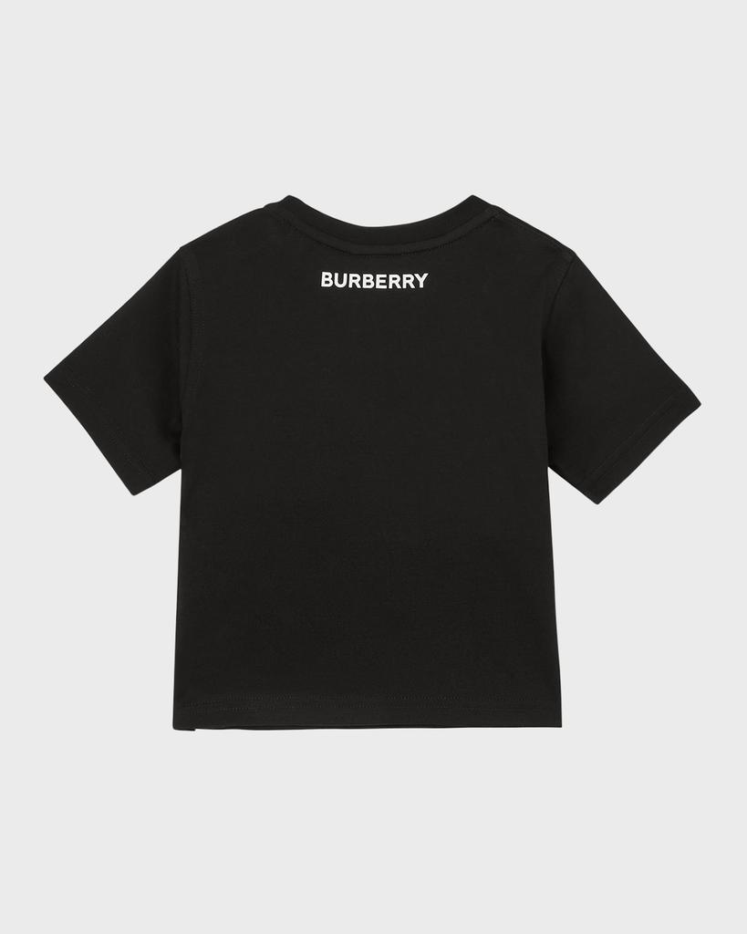 Burberry Kid's Cedar Vintage Check-Print T-Shirt, Size 6M-2